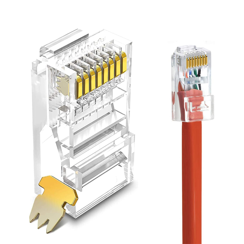 CAT5E UTP 8P8C RJ45モジュラープラグ1ピース